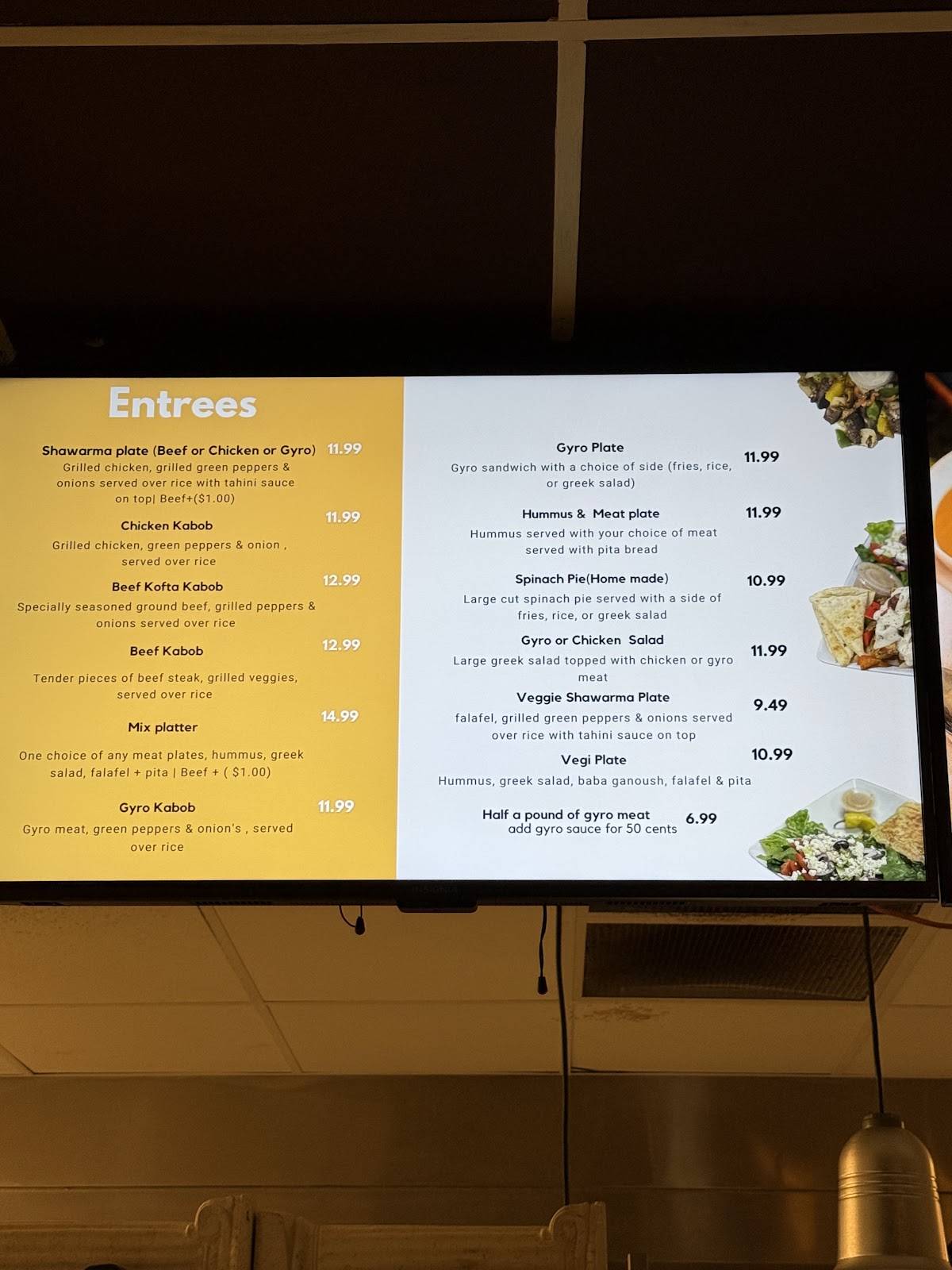 Gyros Express меню
