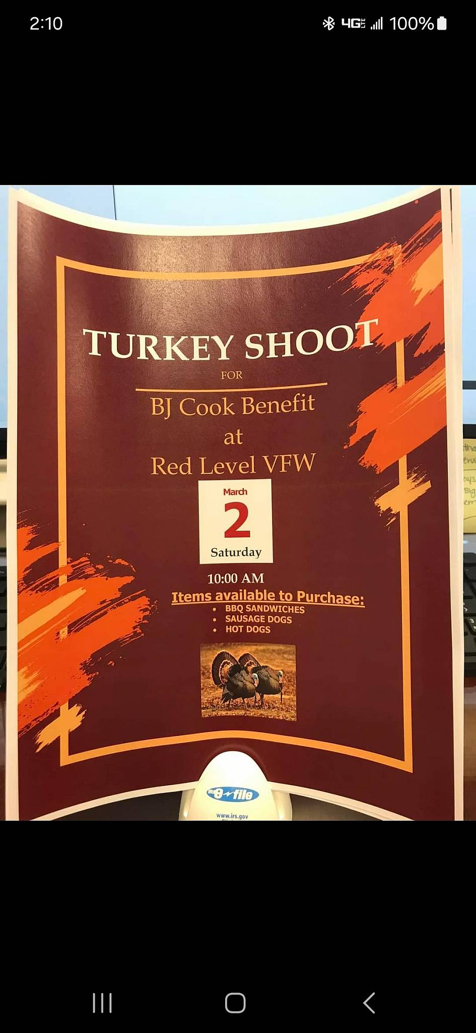 Red Level Vfw меню
