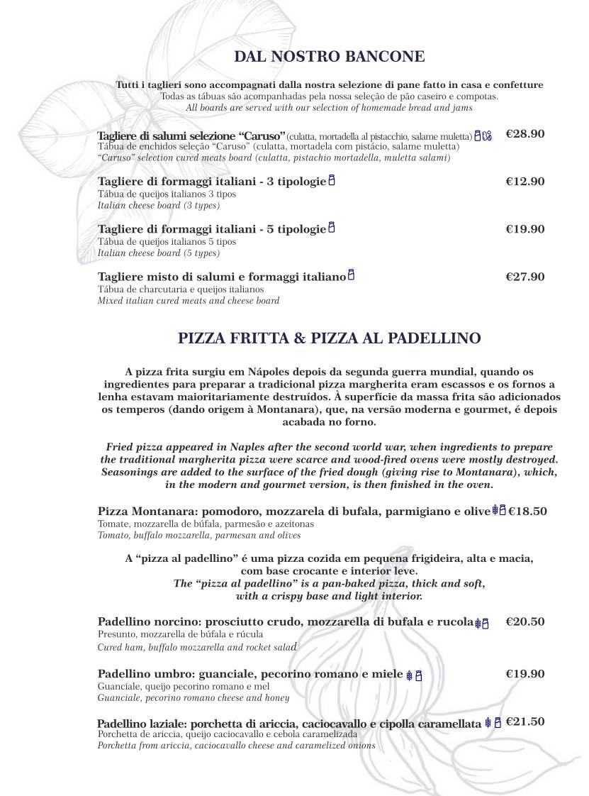 Castello di Norcia - Ristorante Italiano Pizzeria меню
