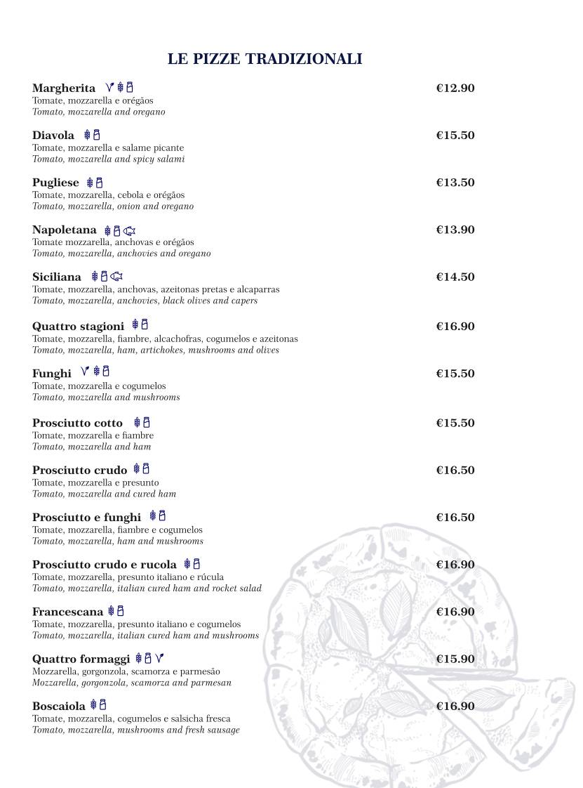 Castello di Norcia - Ristorante Italiano Pizzeria меню