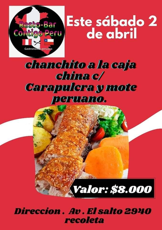 Contigo Peru меню