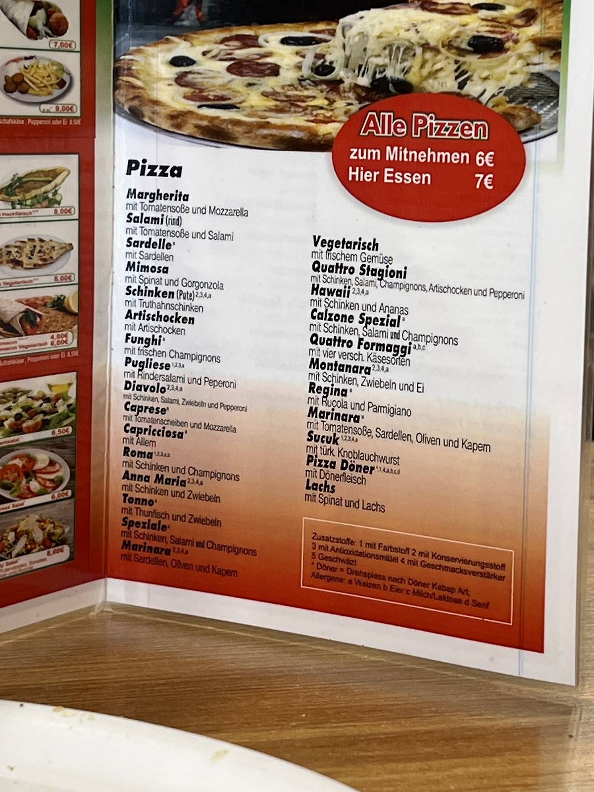 Daily Pizza & Kebap Ulm меню