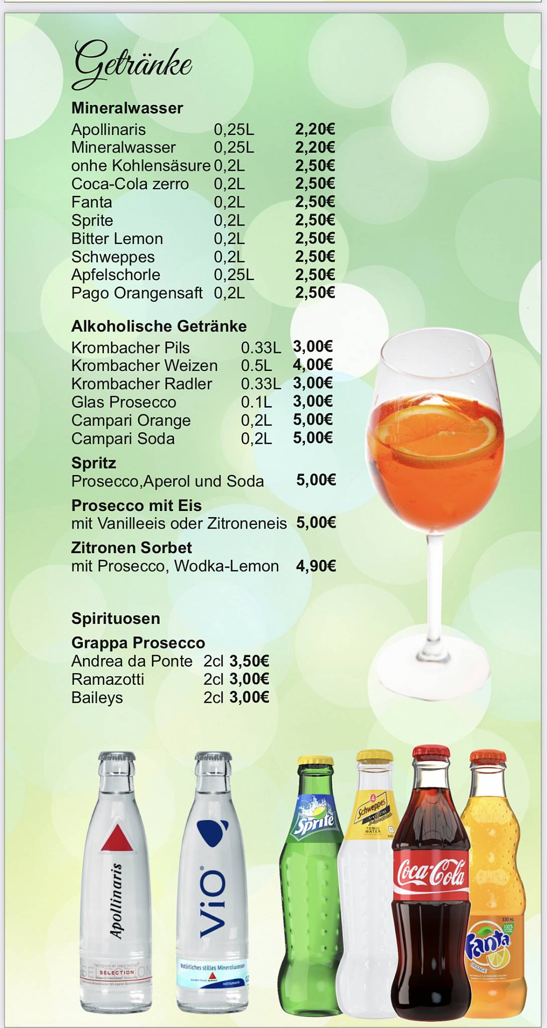 Eiscafe Rialto Fröndenberg меню