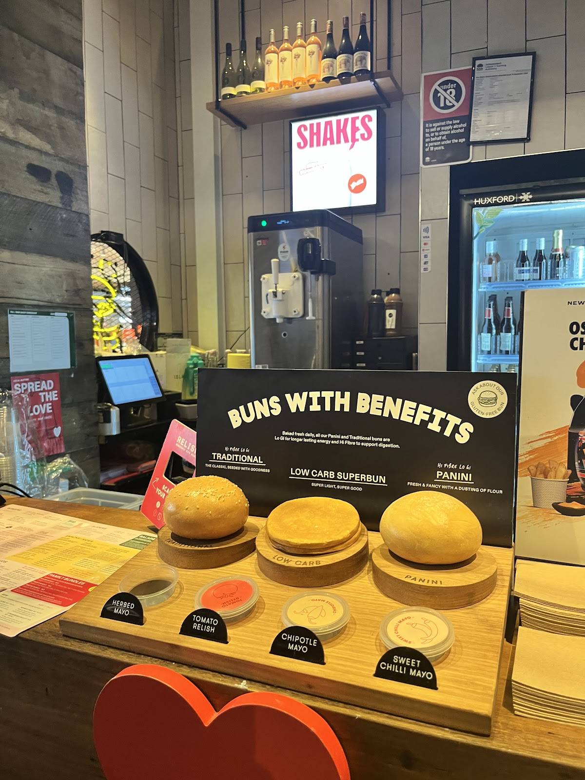 Grill'd Burgers - Broadway меню