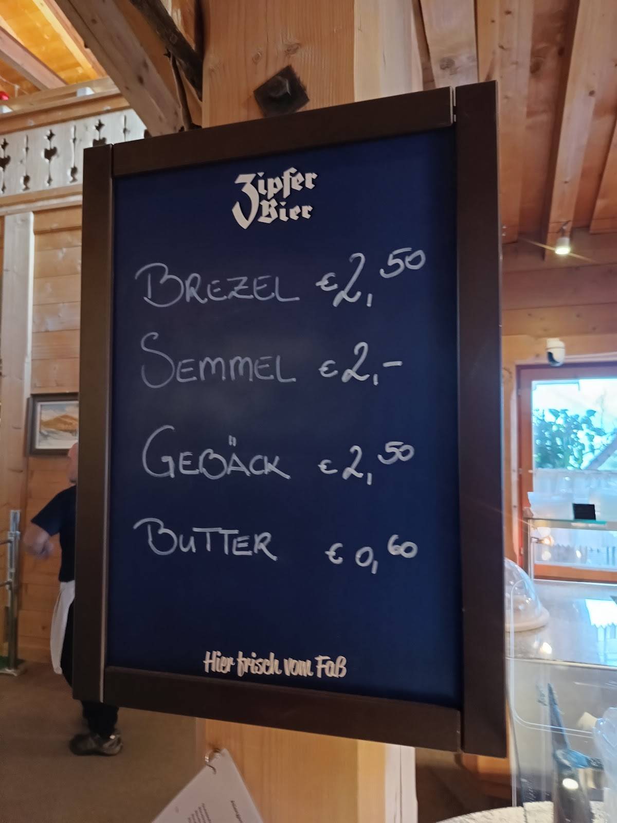 Heimalmhütte меню