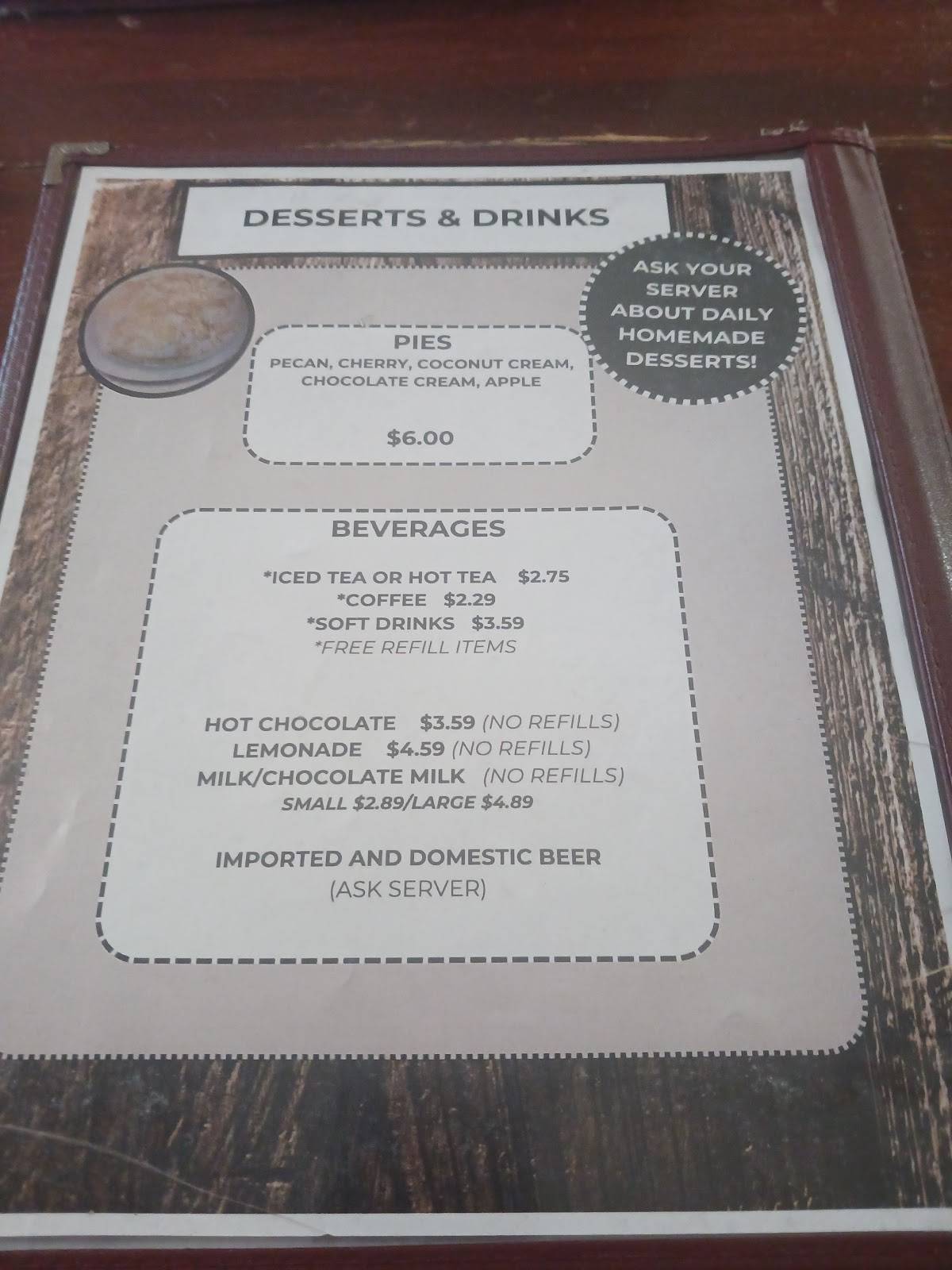 Isaack Restaurant меню