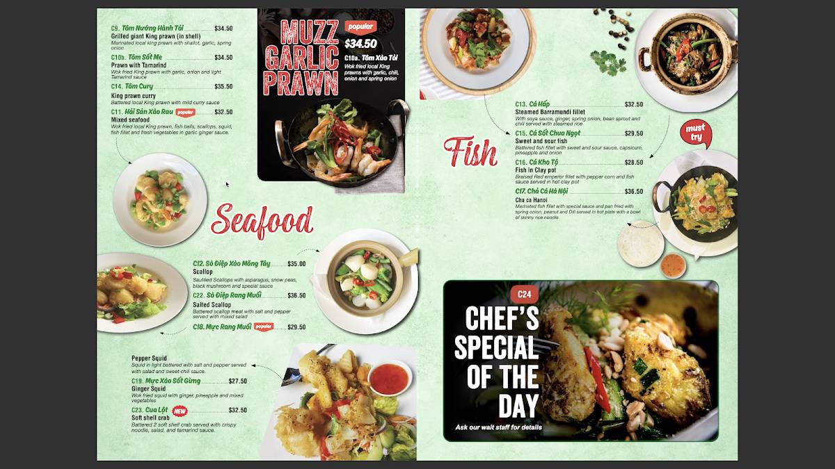 Little Hanoi Restaurant меню