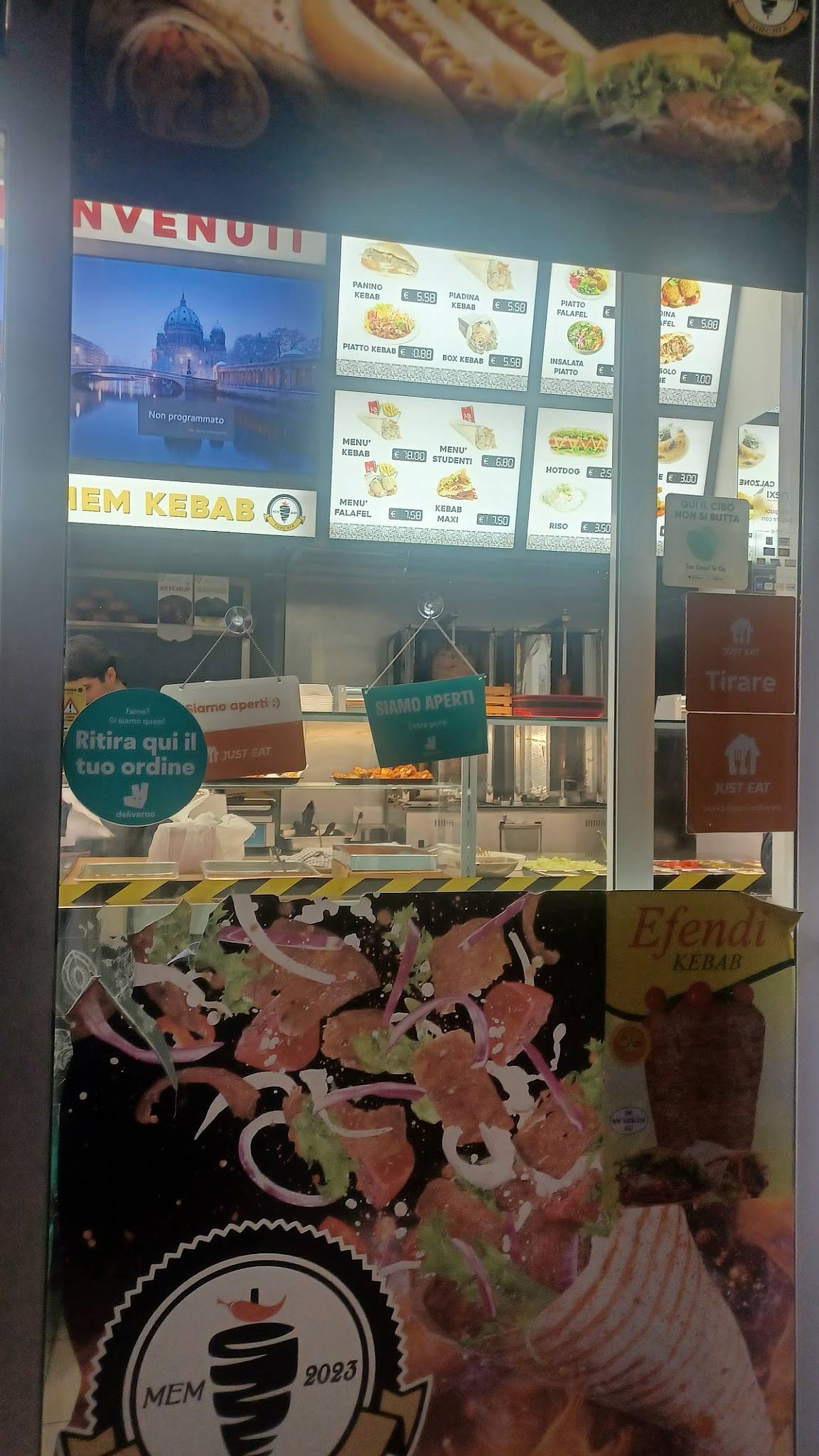Mem Kebab меню