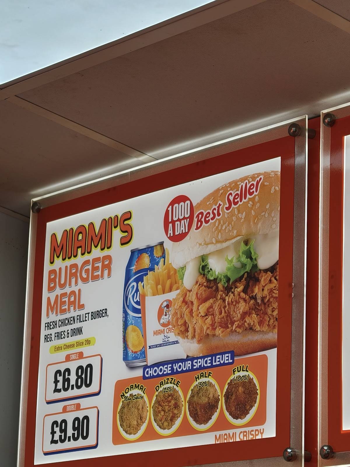 Miami Crispy Rochdale меню