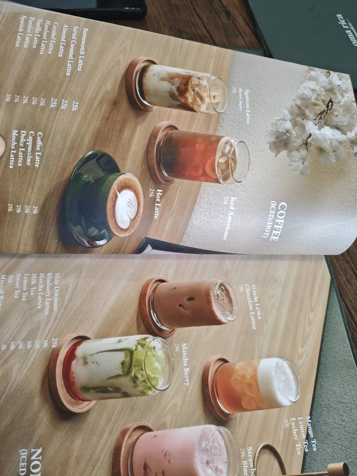 Oma Rica Signature меню