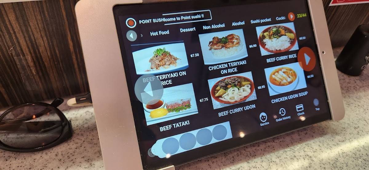 Point Sushi - Bullet Train Sushi Bar меню