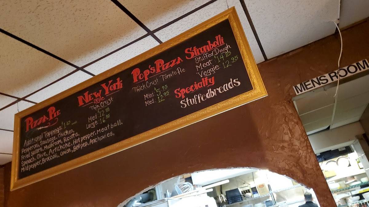 Roncone's меню
