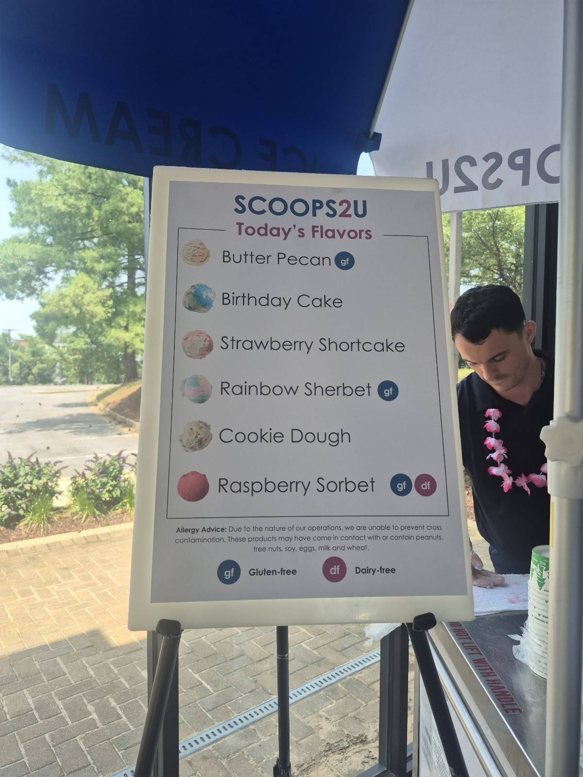 SCOOPS2U меню