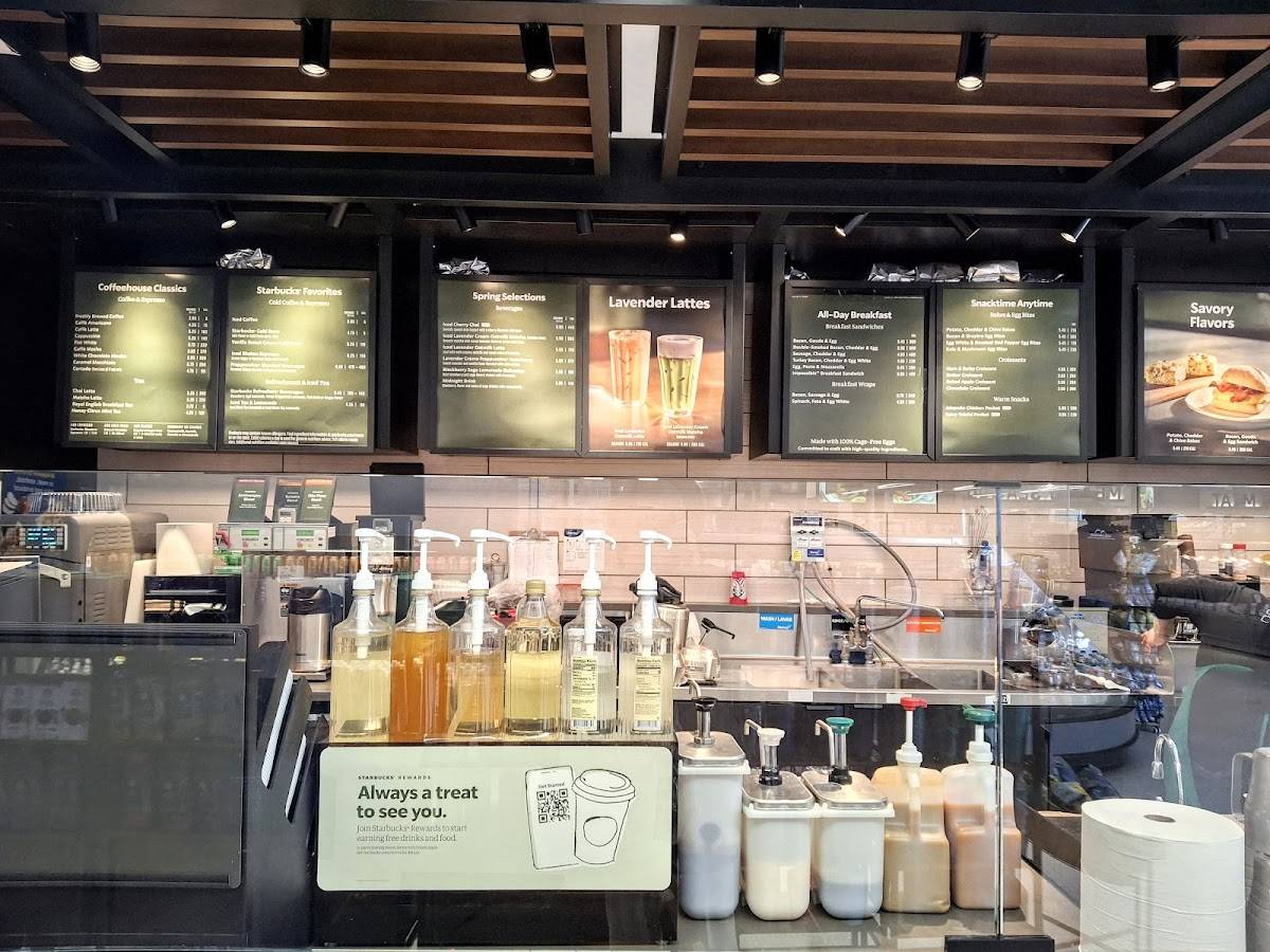 Starbucks Coffee Company меню