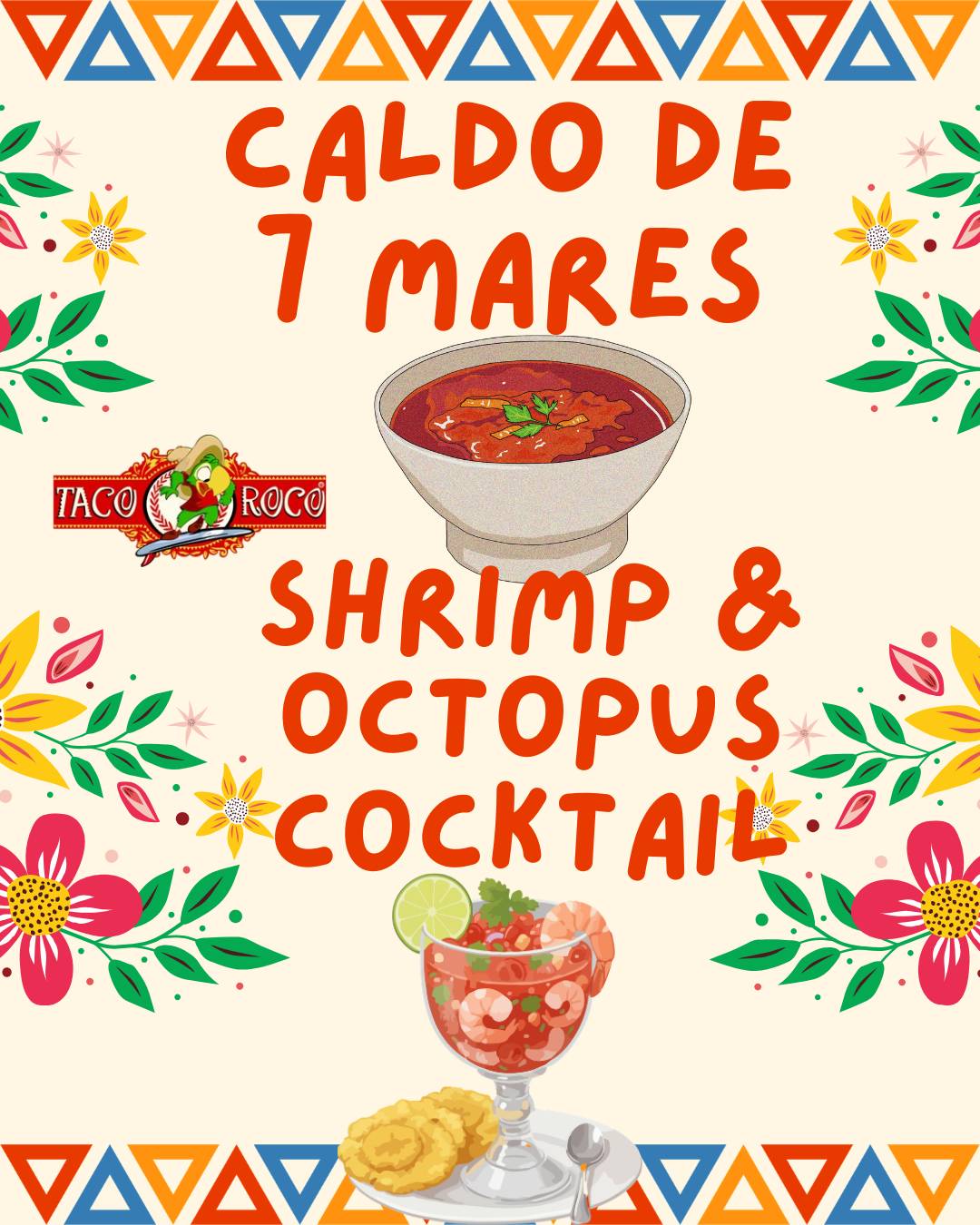 Taco Roco меню