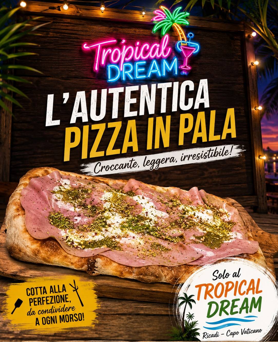 Tropical Dream - Sushi Pizza, Bistrot, Lounge Bar, Braceria меню