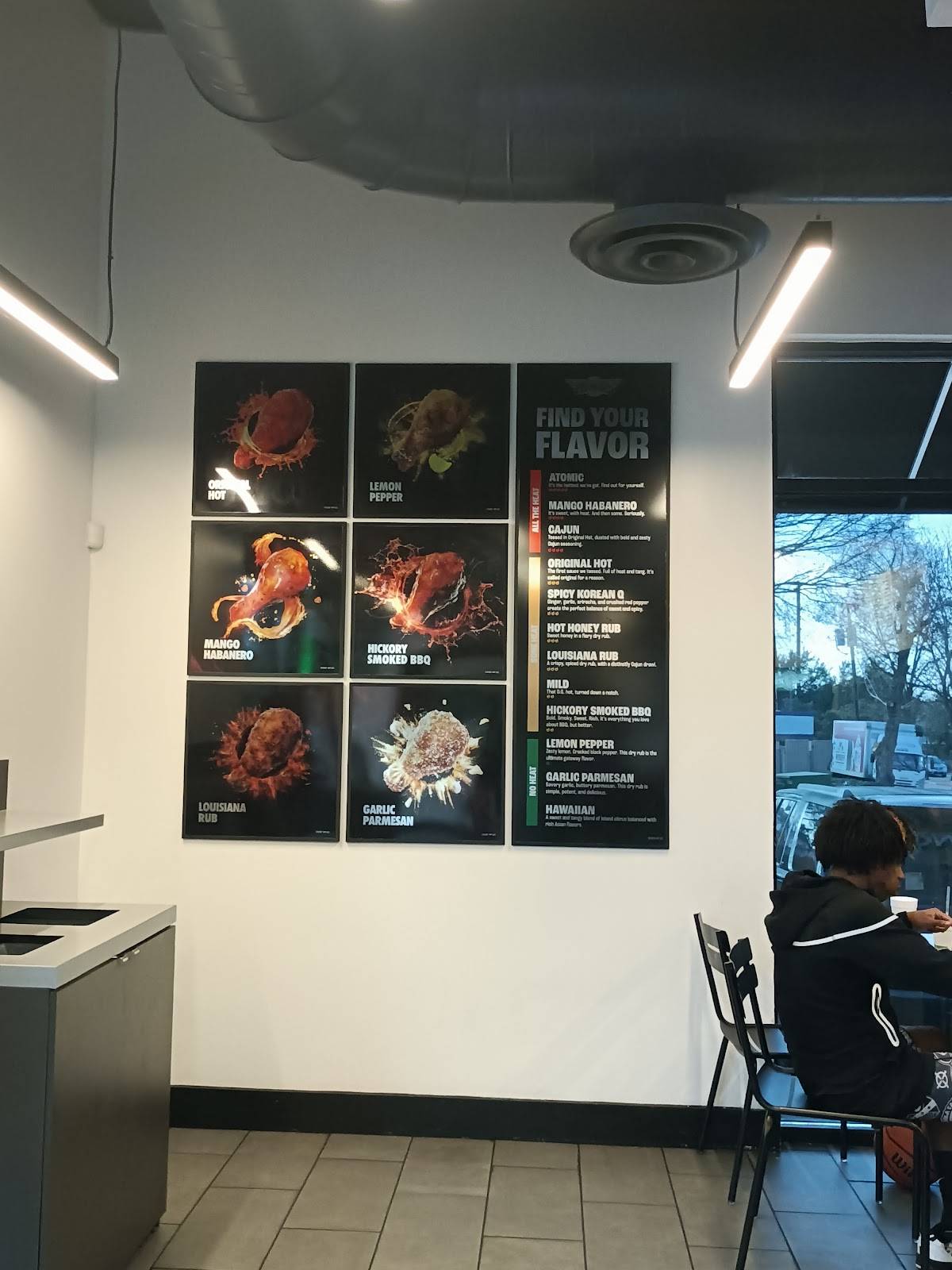 Wingstop меню