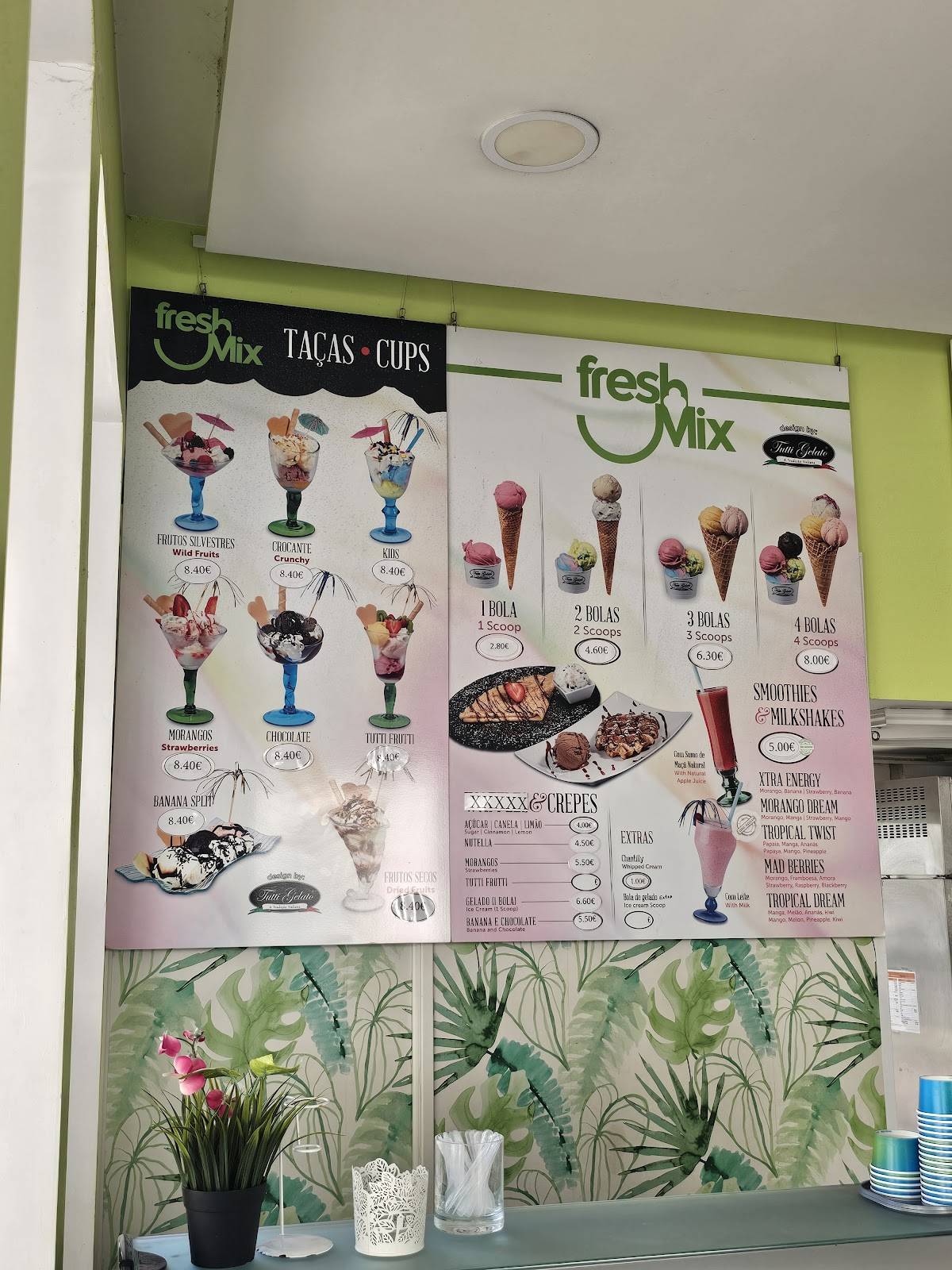 Restaurante Fresh Mix меню