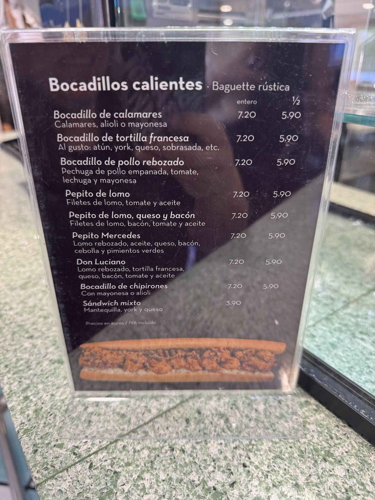 Restaurante Rafa меню