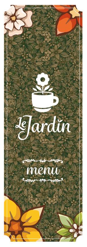 Le Jardin меню