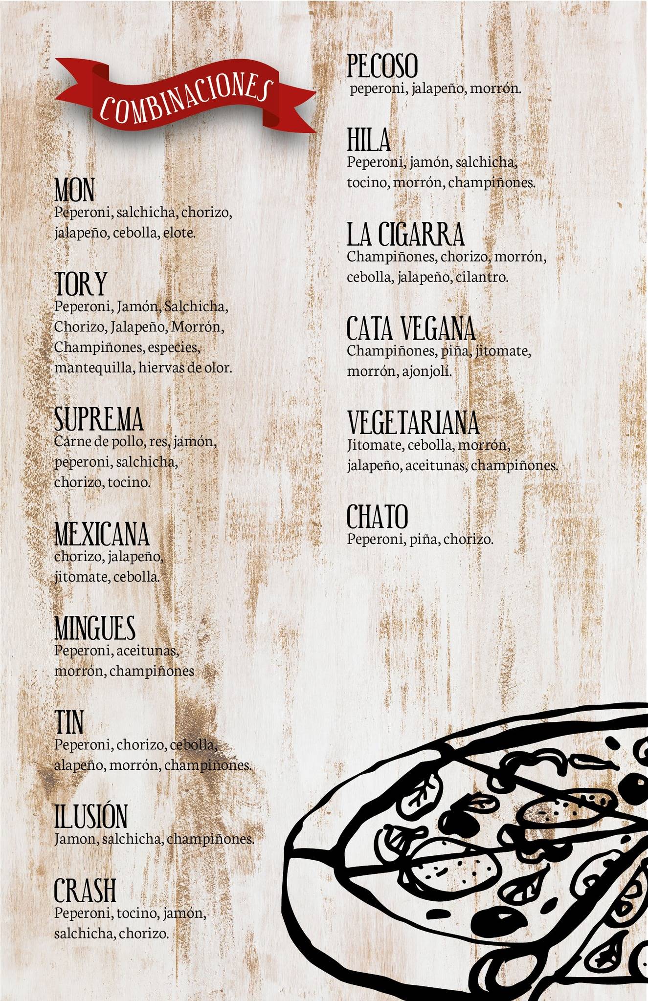 Laferte's Pizza меню