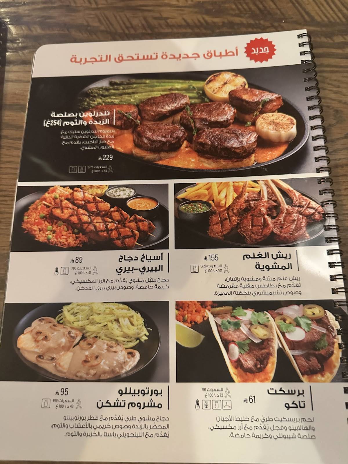 Steak House меню
