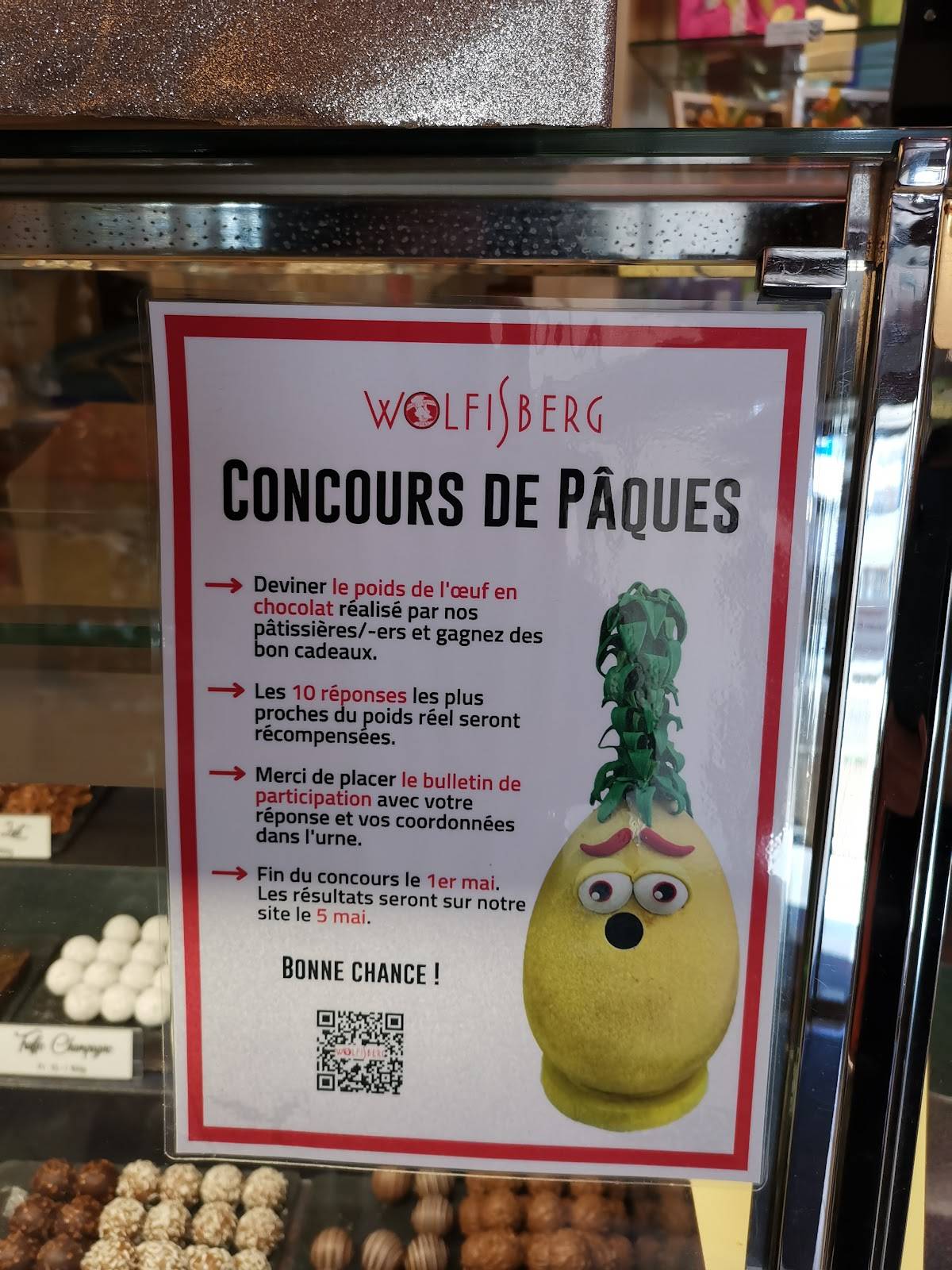Boulangerie Wolfisberg меню