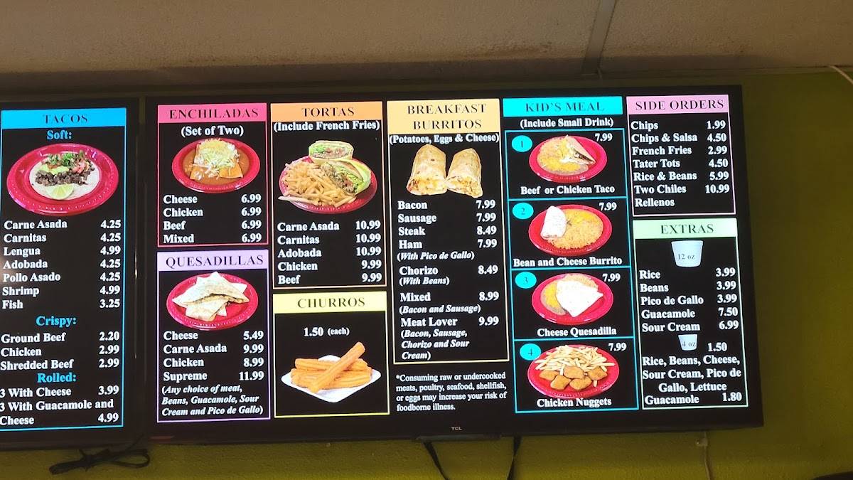 Romulo’s Mexican Grill меню