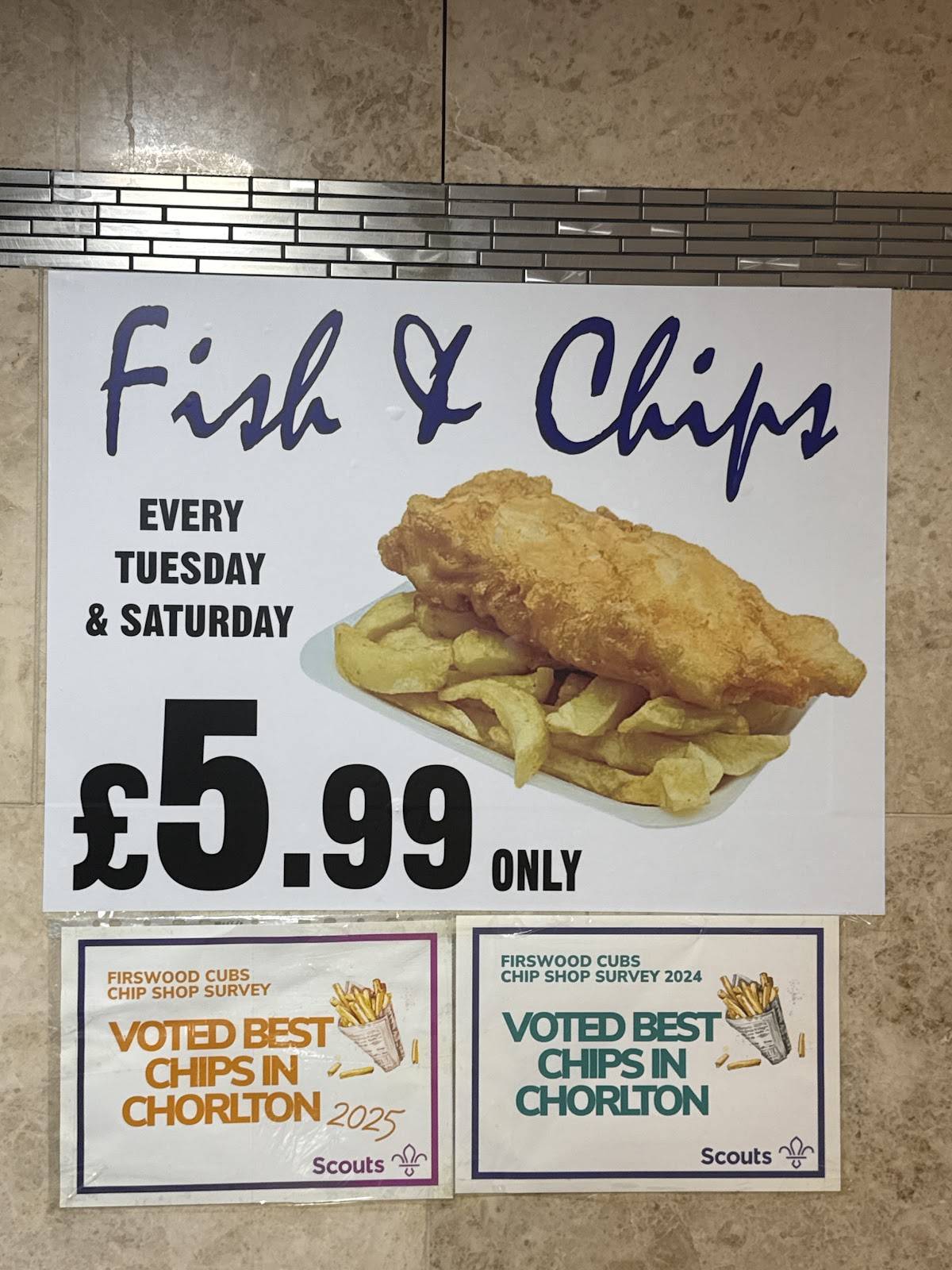 Royal Cod меню