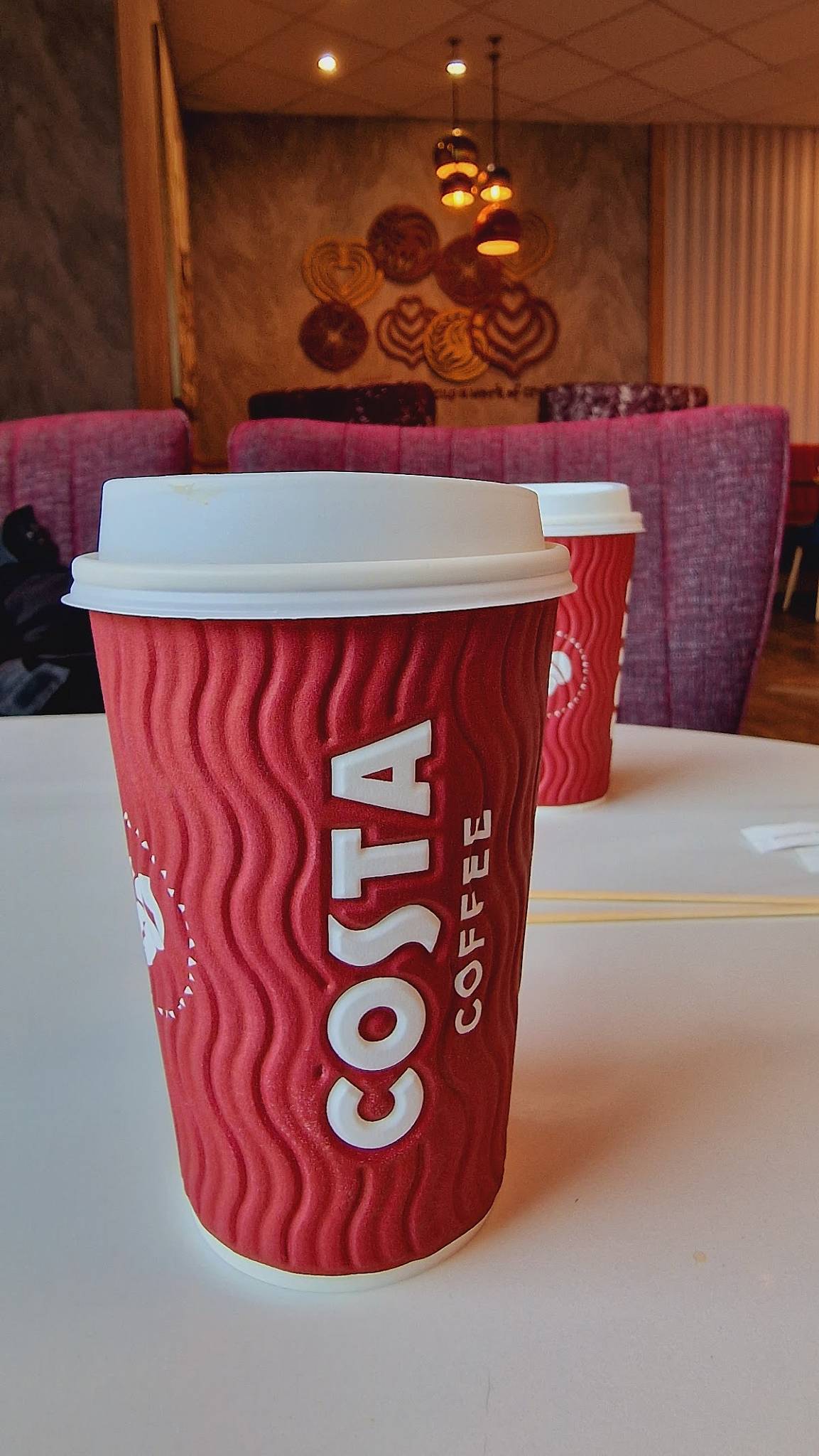 Costa Coffee меню