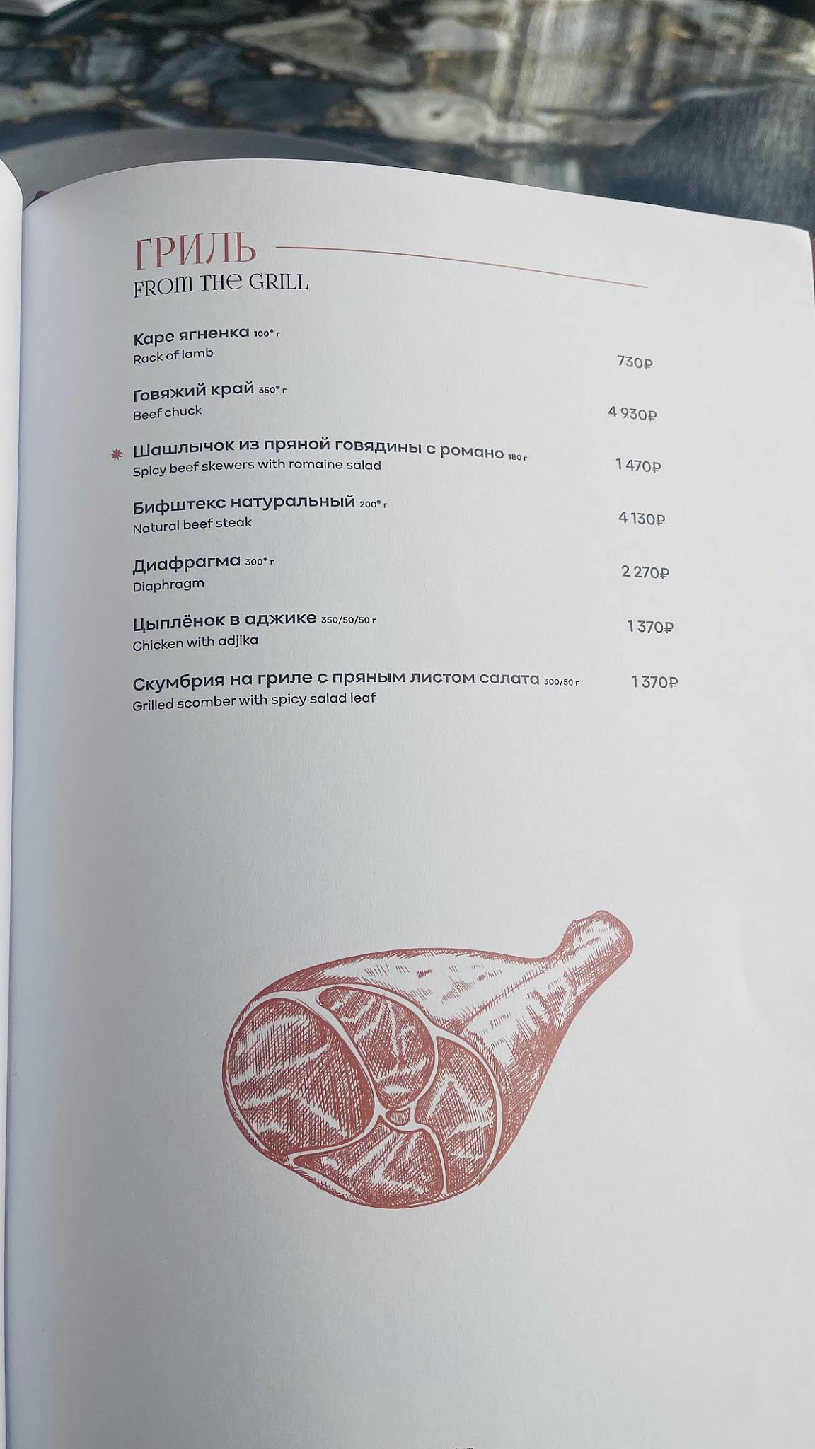 Ruski меню