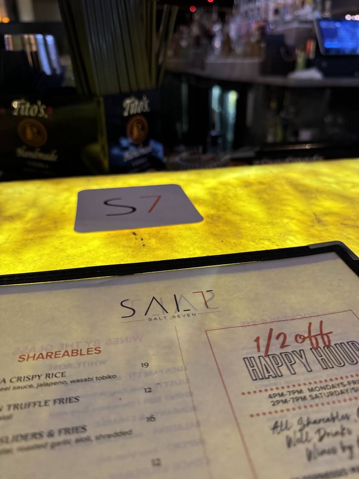 SALT7 меню
