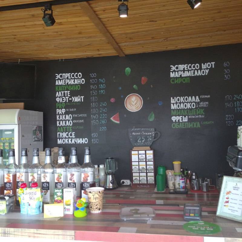 coffeesos меню