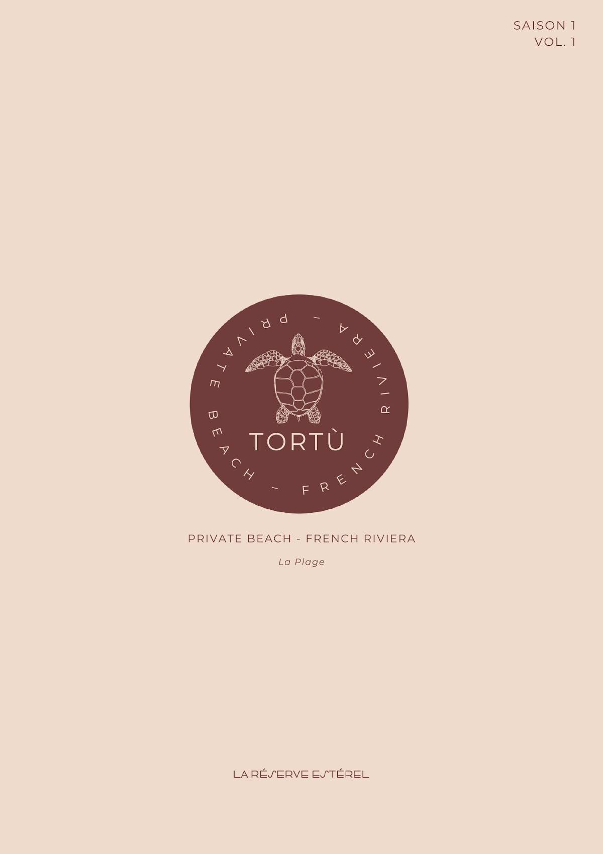 Tortù Plage меню