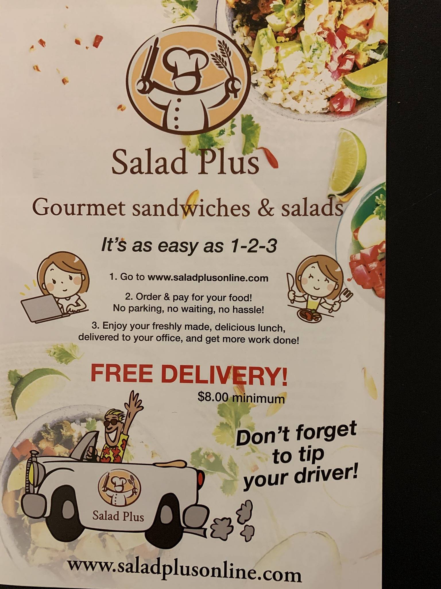 Salad Plus меню