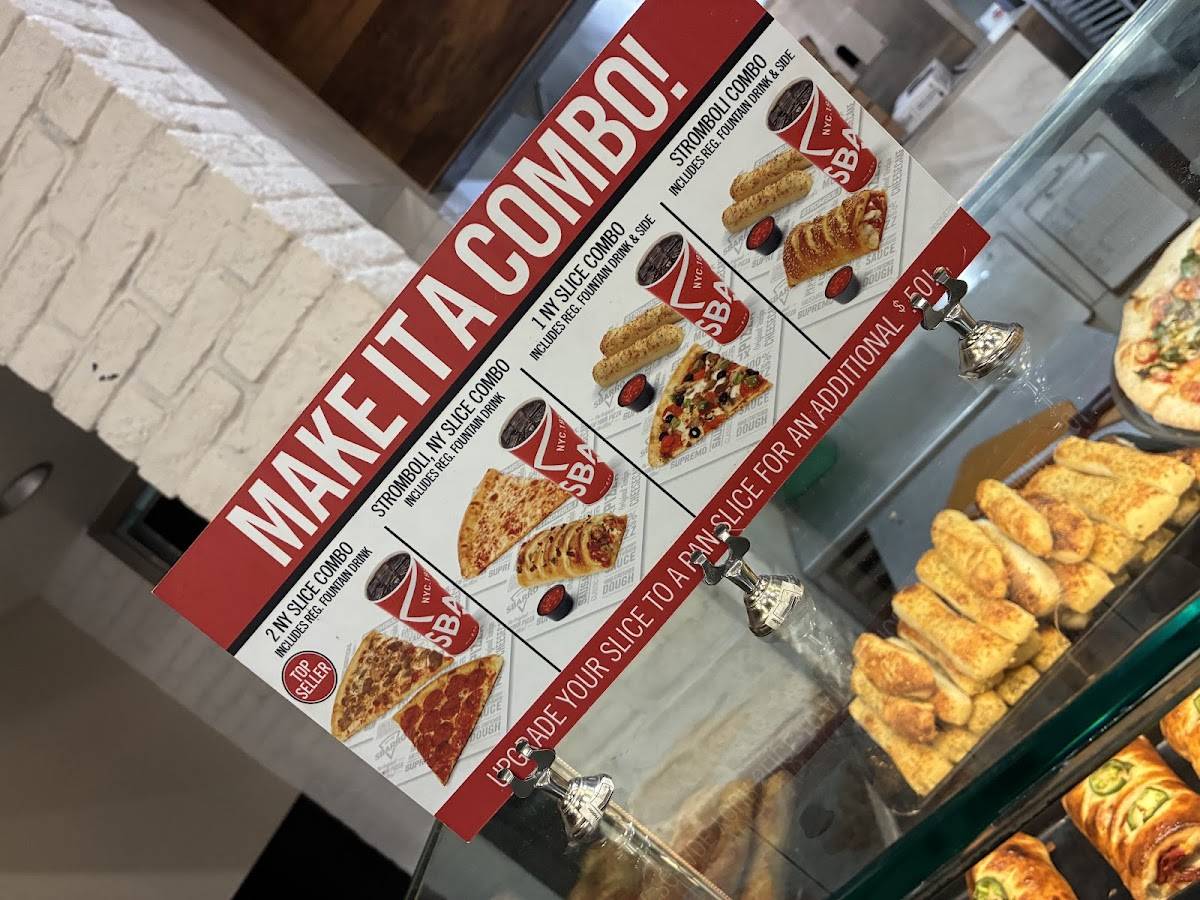 Sbarro меню