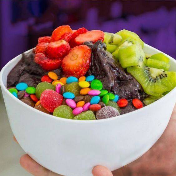 Select Açaí меню