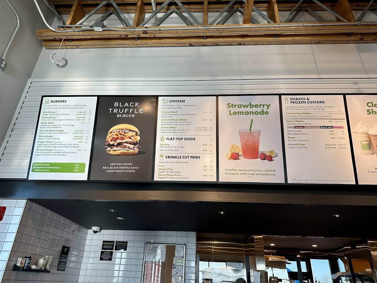 Shake Shack Henrietta меню