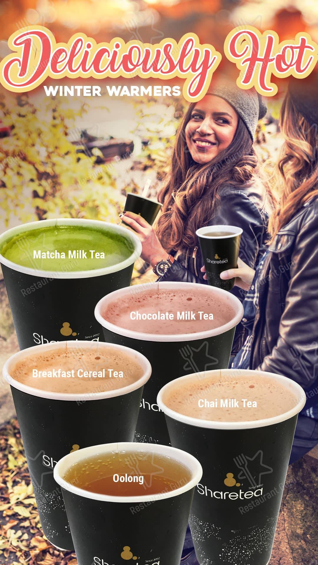 Sharetea меню
