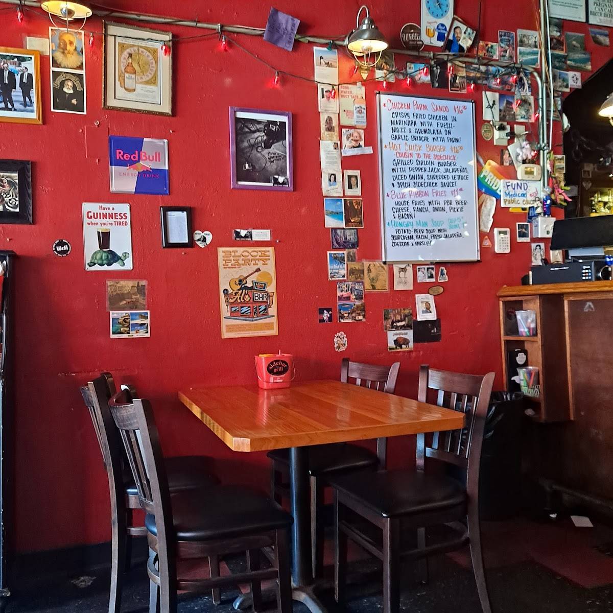 Sidebar Grill меню