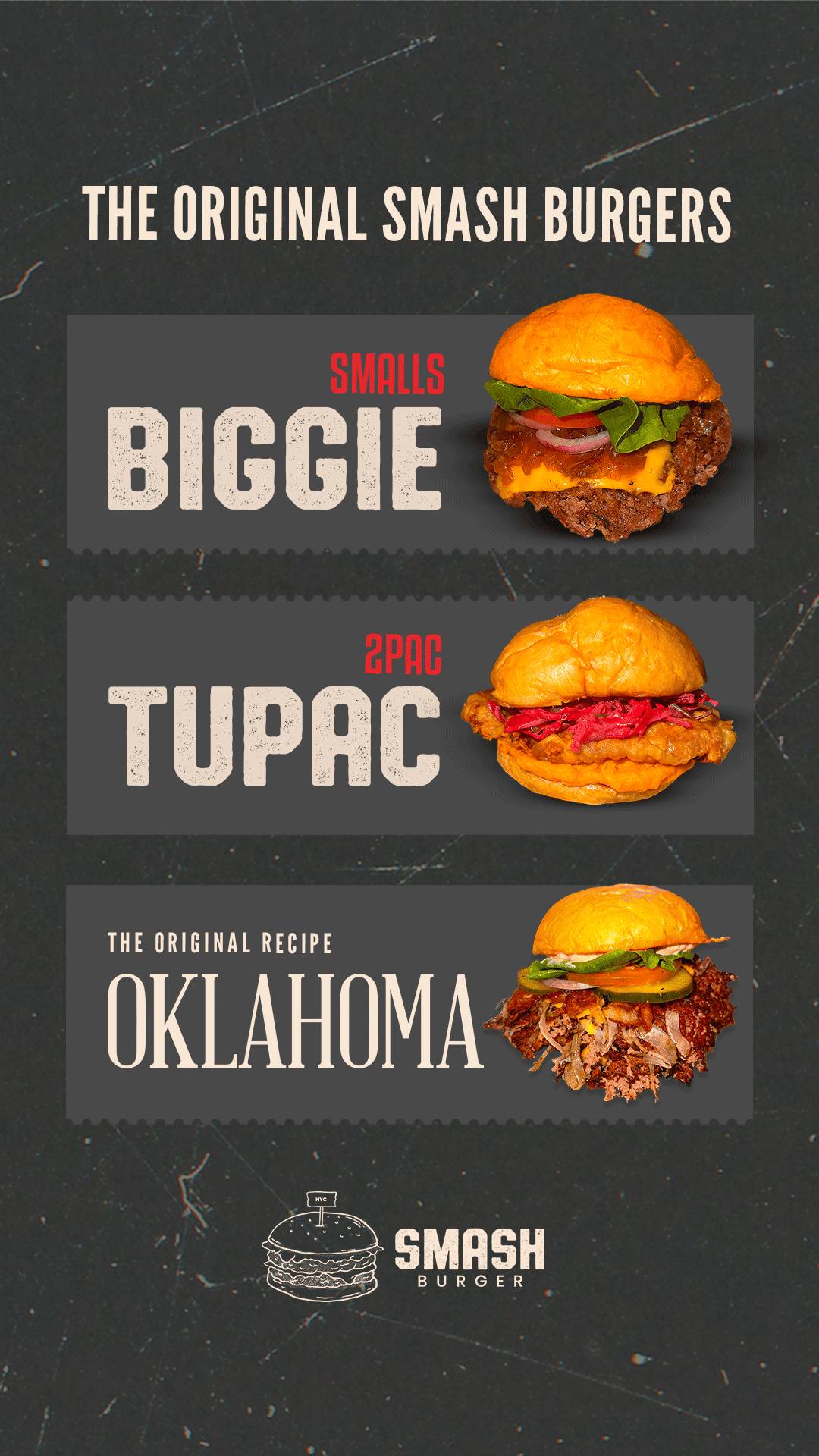 Smash Burger меню