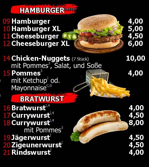 Snack Point kassel меню