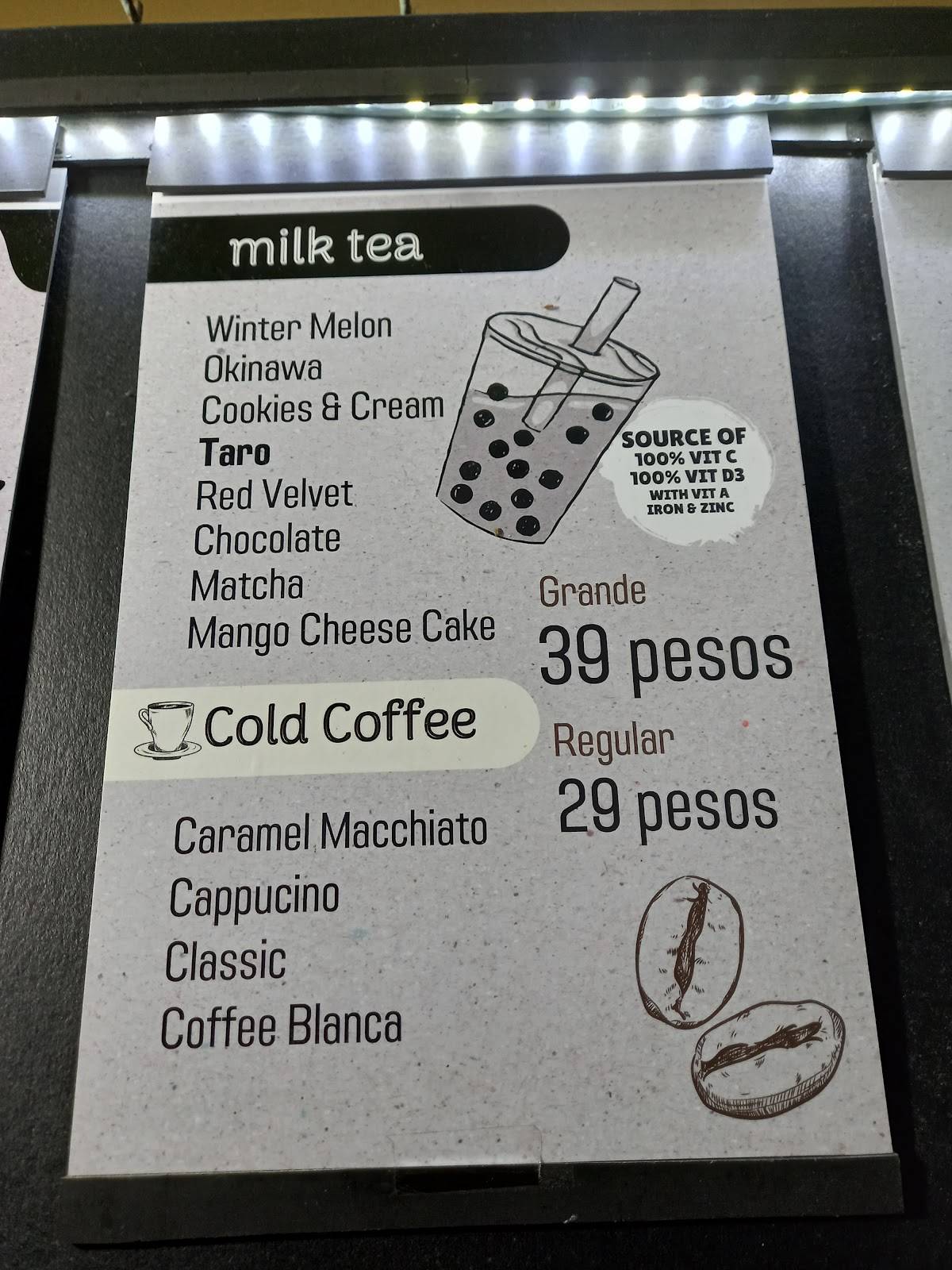 SnackRush меню