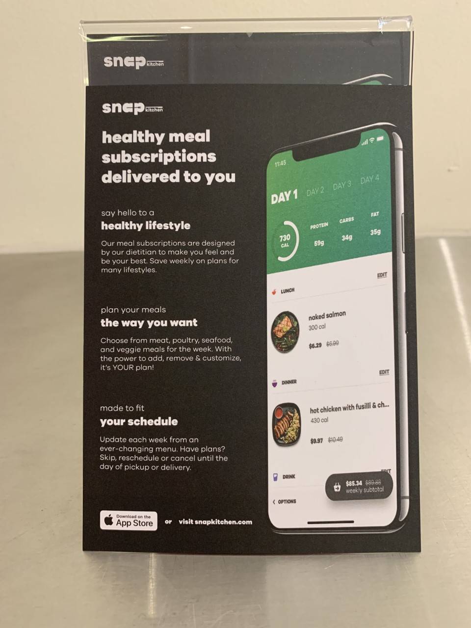 Snap Kitchen - Uptown меню