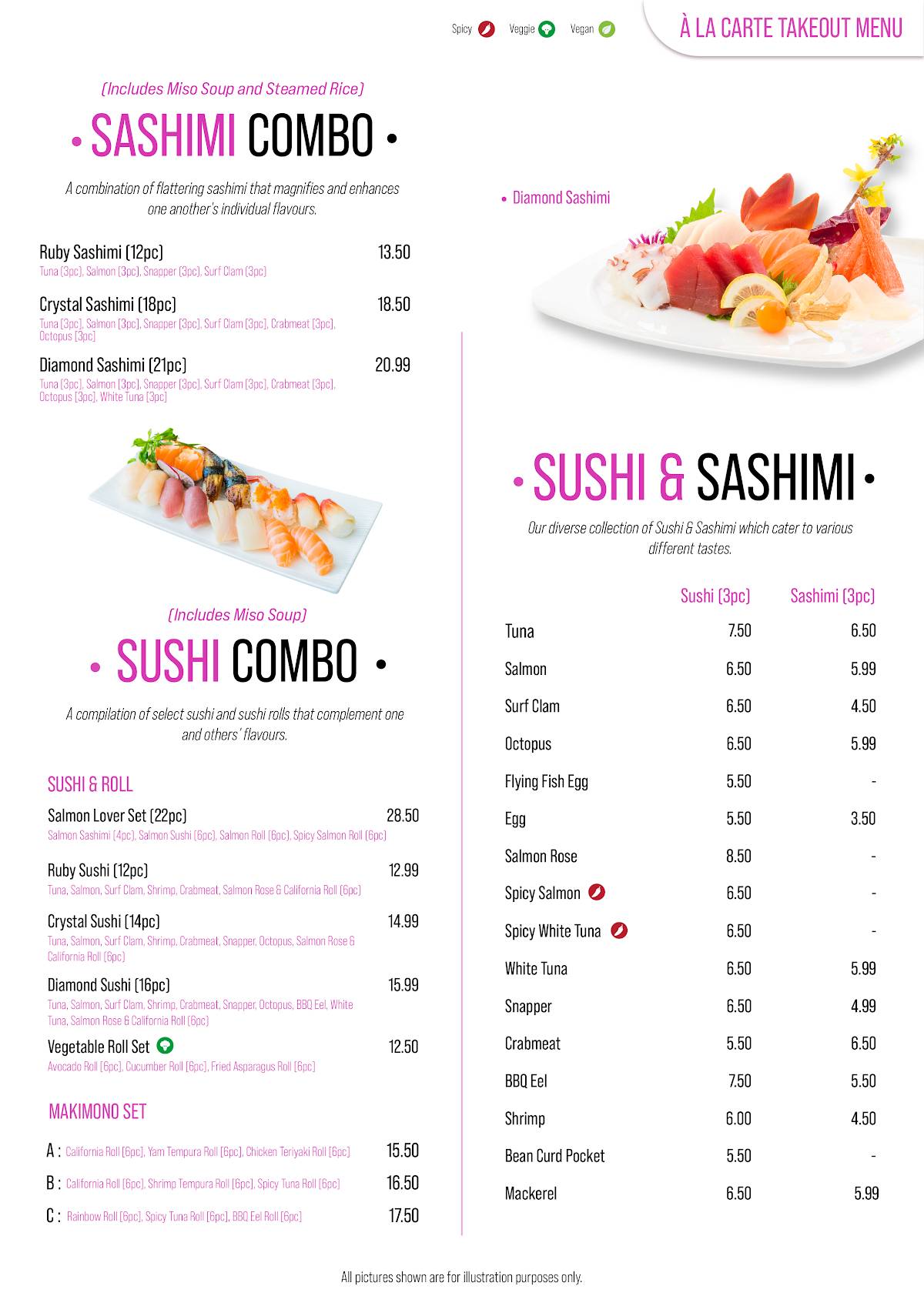 Spring Sushi меню