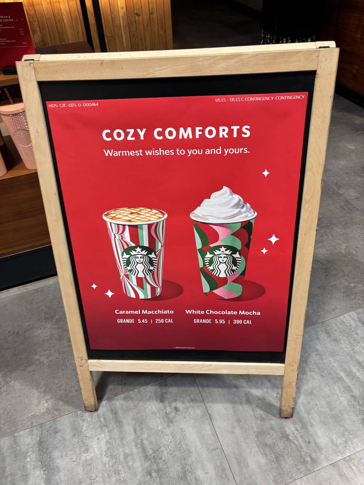 Starbucks Coffee Company меню