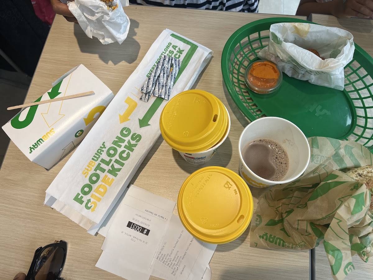 Subway меню