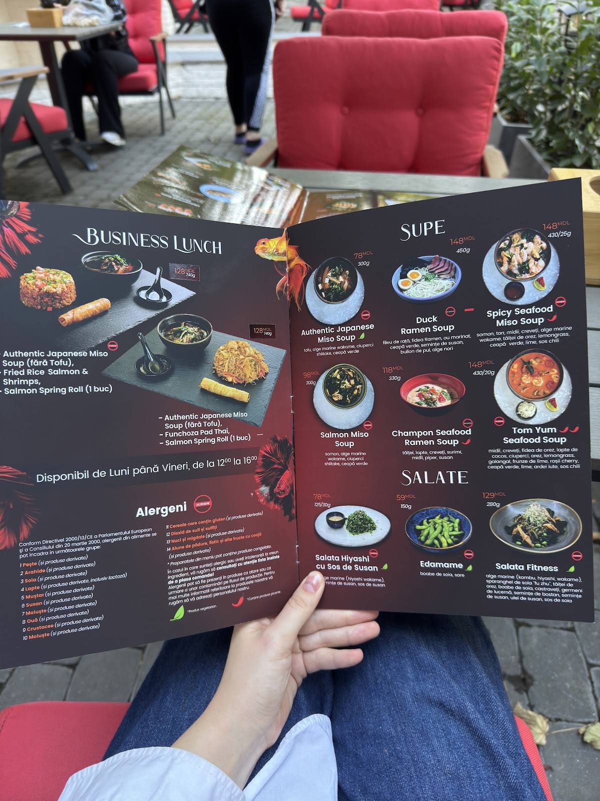 Sumeshi (Rîșcani) меню
