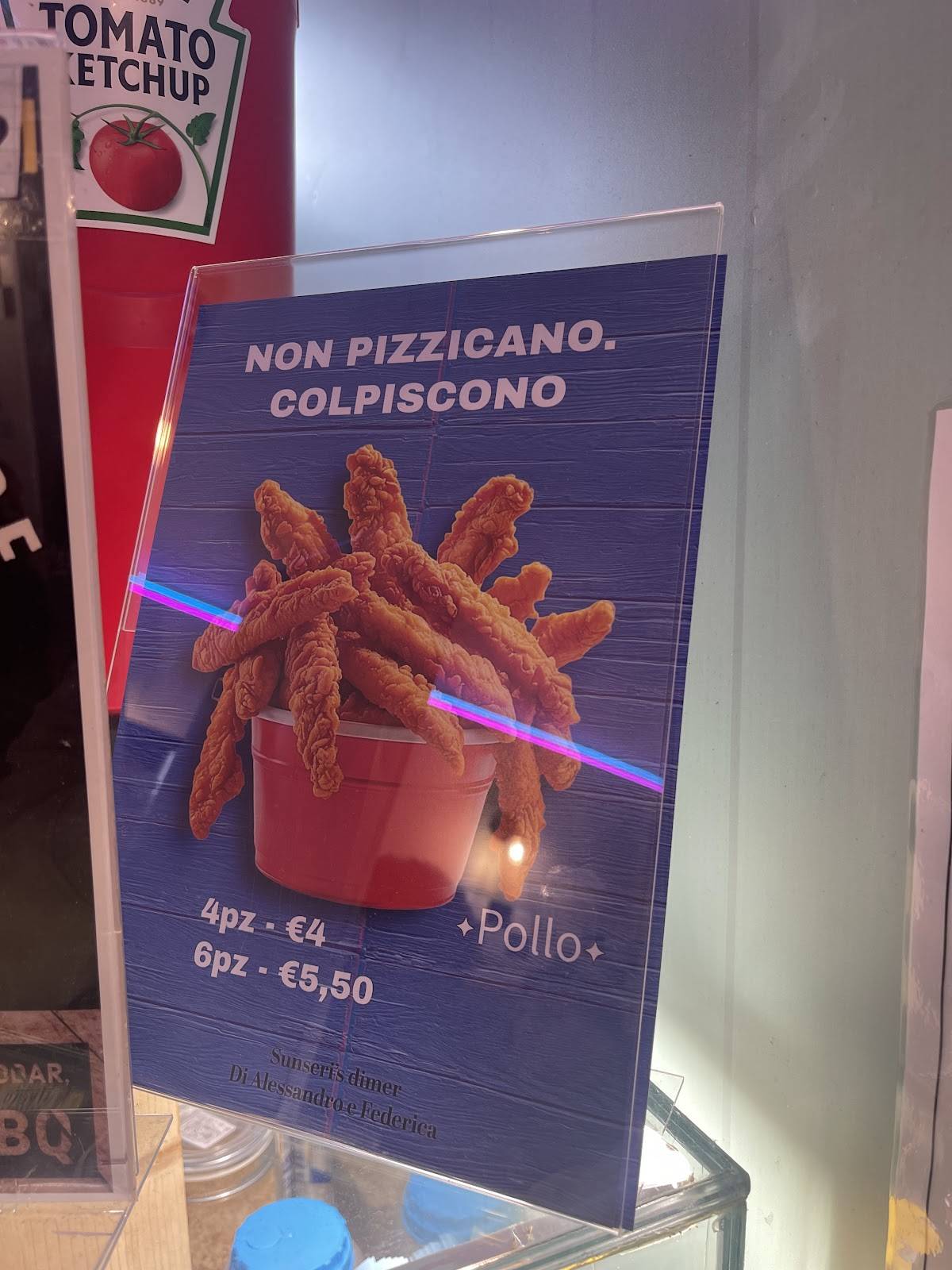 Sunseri’s diner di Alessandro e Federica меню