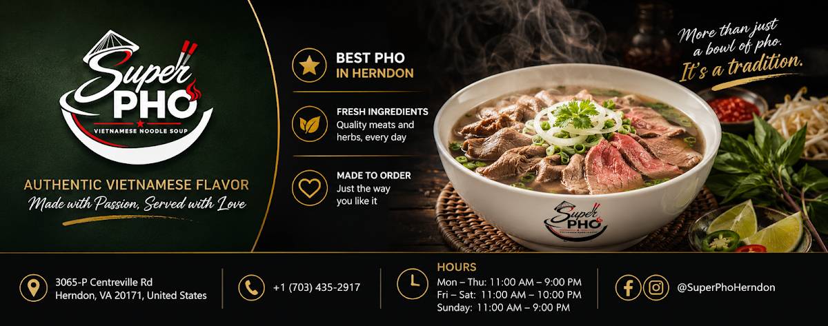 Super Pho меню